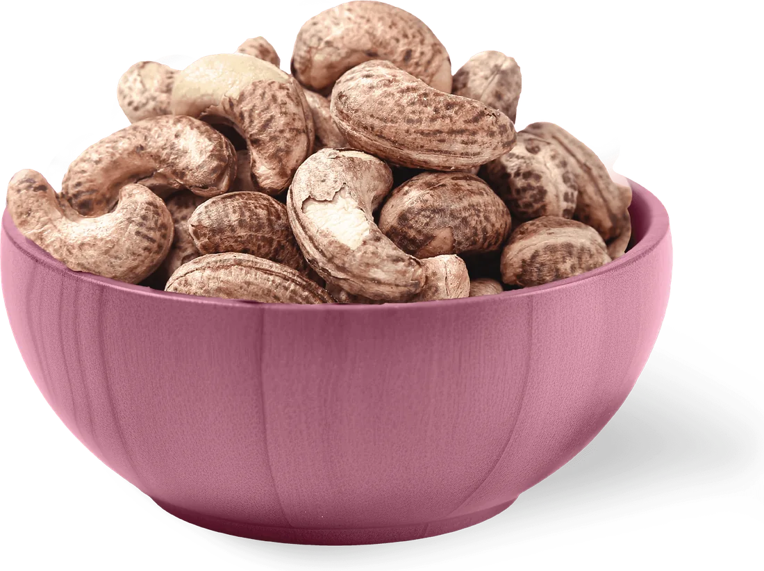 A bowl of Borma Cashews