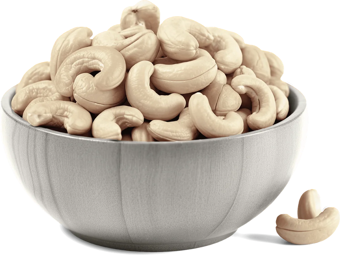 A bowl of Jumbo Cashews Cashews